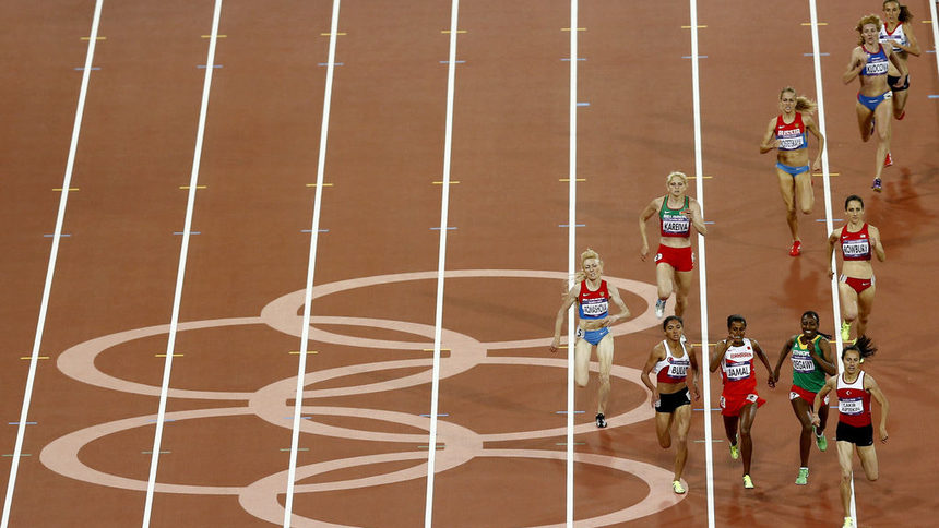 Шест от първите девет състезателки във финала на 1500 м от Лондон 2012 г. са наказани или са изтърпели наказания заради допинг