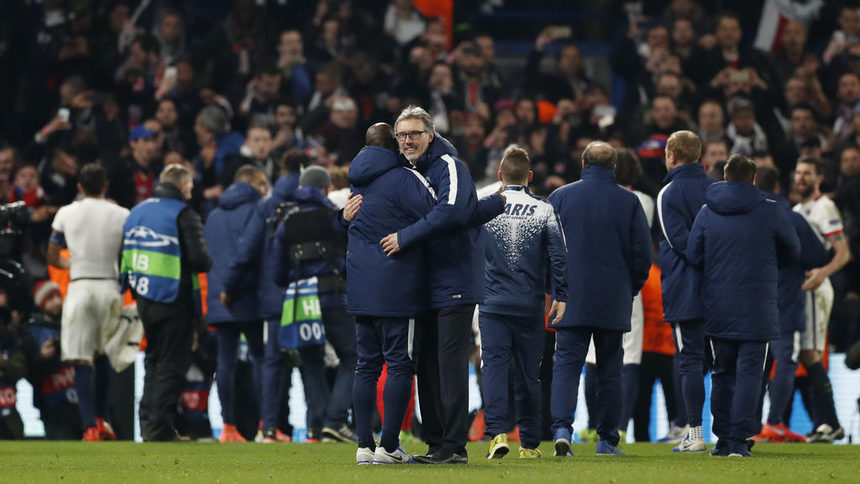 Треньорът на ПСЖ смята, че футболистите му са контролирали мача в Лондон