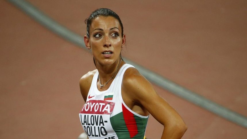 Лалова има три официални старта на 100 метра от началото на сезона