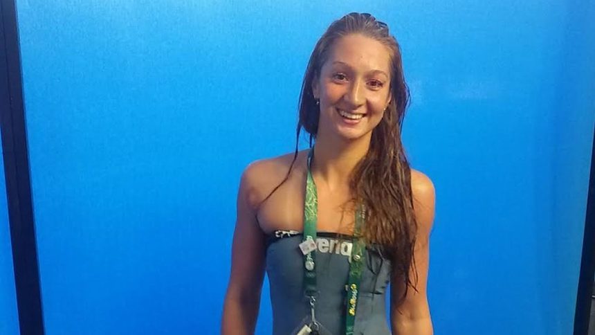Нина Рангелова ще плува на 100 м свободен стил
