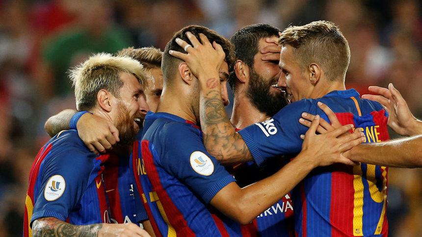 "Барселона" спечели първи трофей през сезона