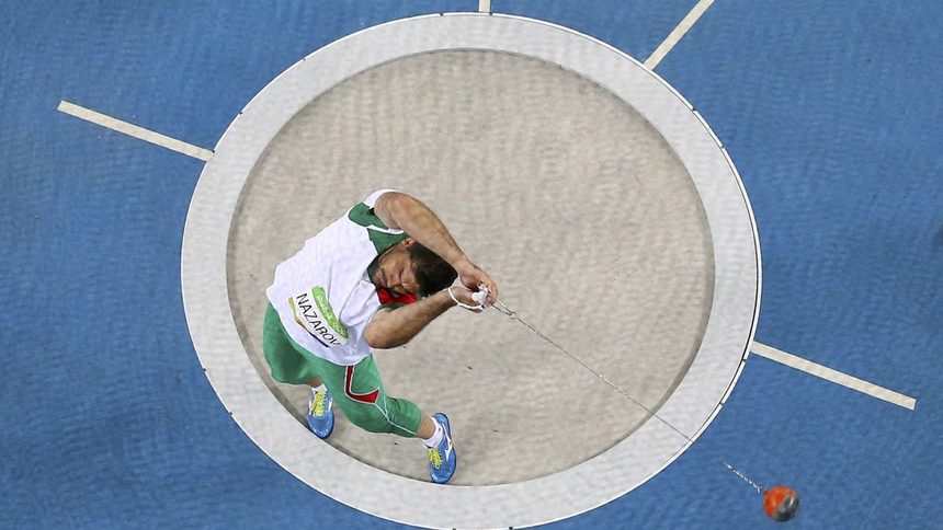 Назаров триумфира в хвърлянето на чук и записа Таджикистан сред златните медалисти за пръв път
