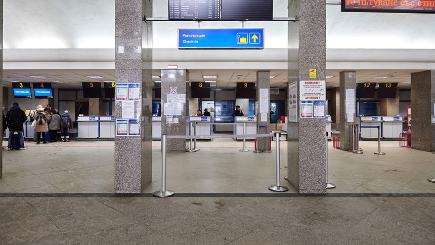 Пътниците на летище София са нараснали с 43% през януари