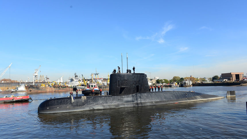 Аржентинският флот съобщи за възможна експлозия близо до изчезналата подводница