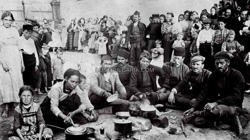 Бежанци от Македония в София, 1913 г. Албум на професор Владимир Сис