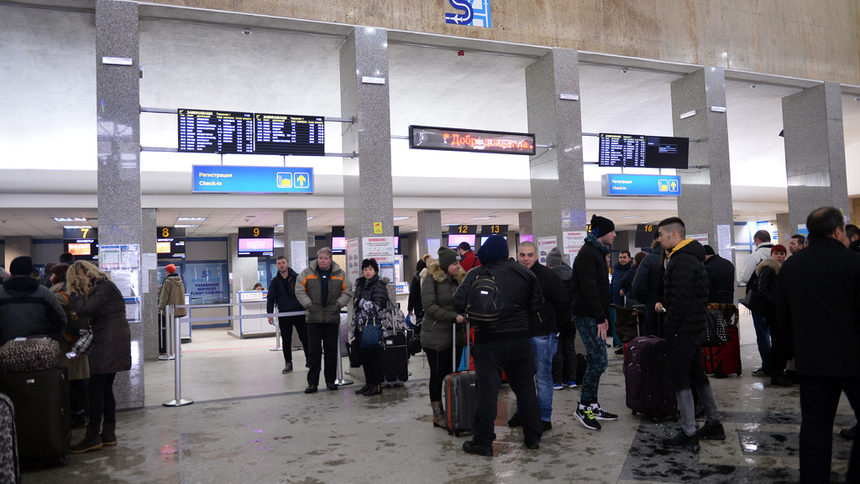 През януари пътниците на летище София се се увеличили с 6.6%