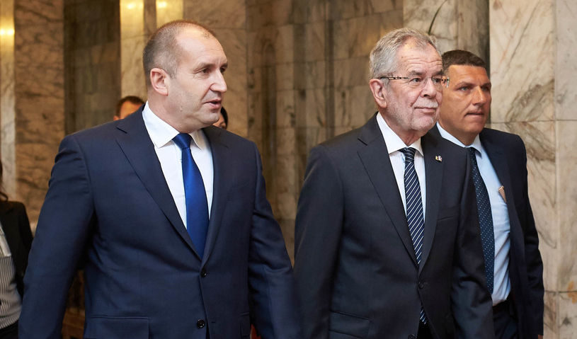Румен Радев и Александър Ван дер Белен