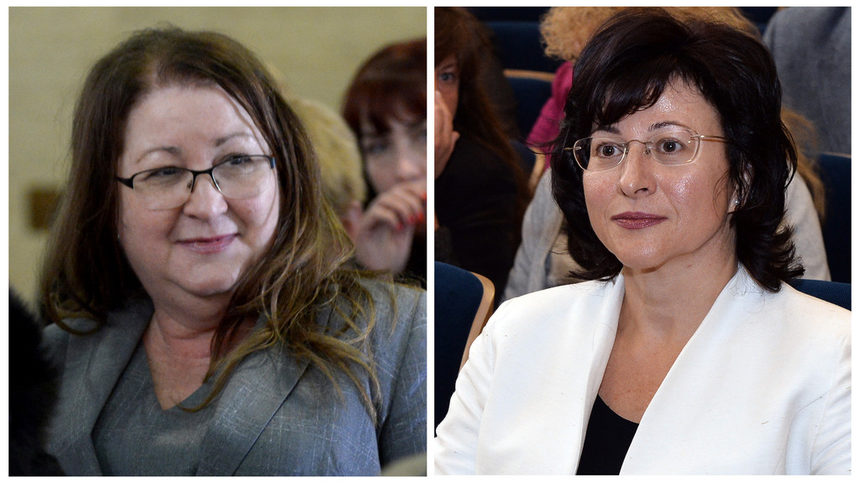 Надежда Джелепова и Павлина Панова