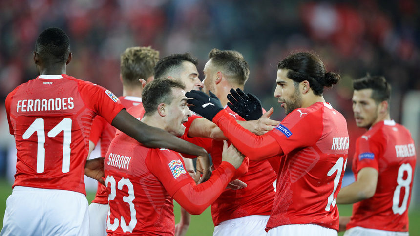 Швейцария стигна финалите в Лигата на нациите след паметен обрат срещу Белгия
