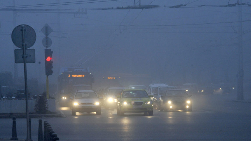 В някои софийски квартали замърсяването на въздуха сутринта е 7 пъти над нормата