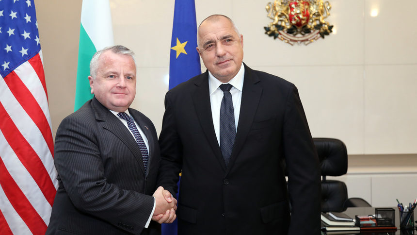 Борисов обсъди енергетиката и сигурността със заместник-държавния секретар на САЩ