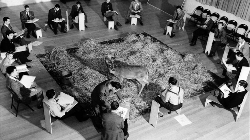 Художниците на "Дисни" се обучават как да рисуват елени, преди да започнат работа по филма