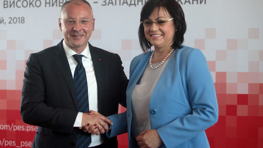 Сергей Станишев и Корнелия Нинова