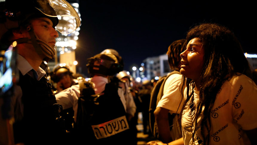 Протести избухнаха в Израел заради убийството на чернокож юноша от полицай
