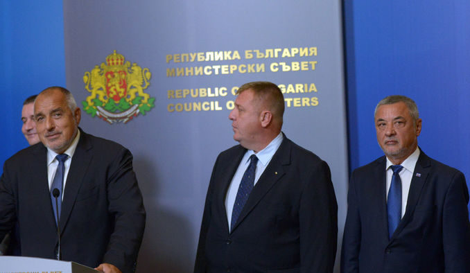 Борисов, Каракачанов, Симеонов и Сидеров