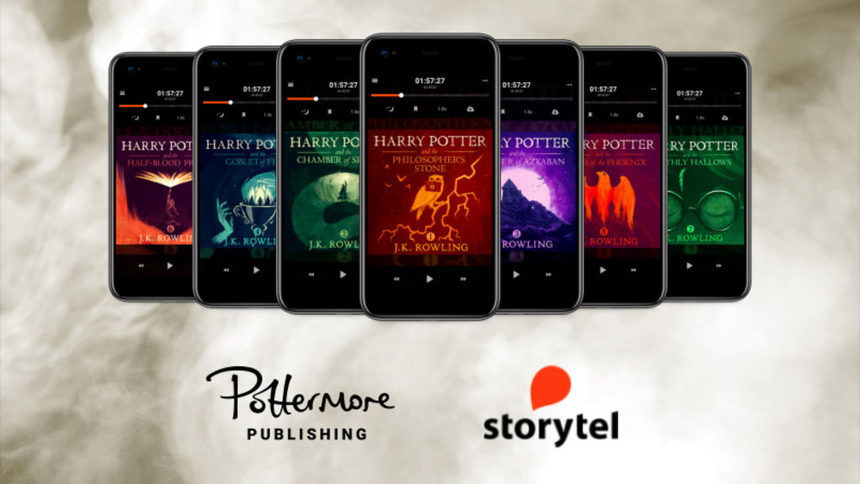 Книгите за Хари Потър са вече достъпни като аудиокниги на английски език