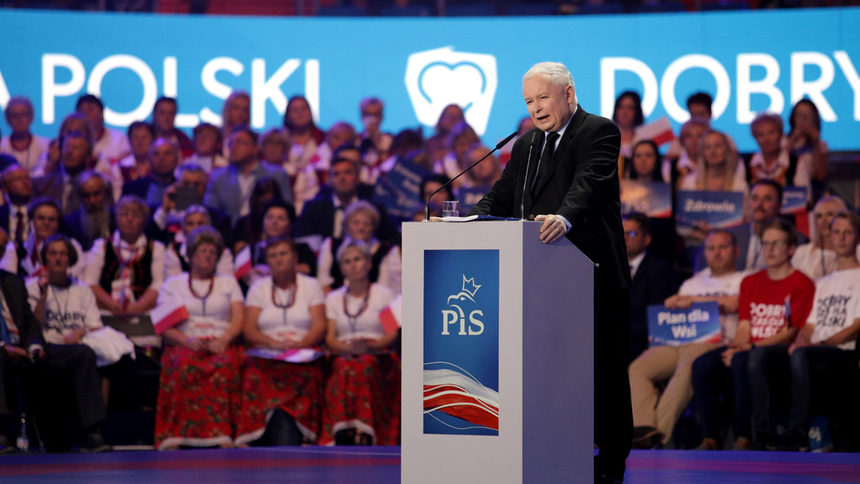 Лидерът на ПиС Ярослав Качински