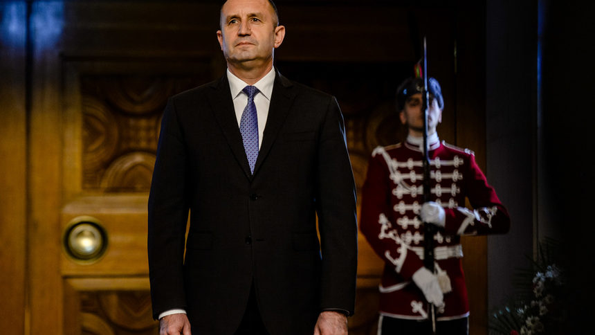 Президентът на България Румен Радев