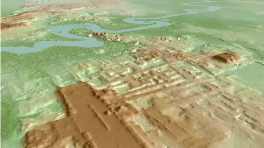 Учени откриха най-голямата постройка на маите - комплекс с дължина 1.4 км