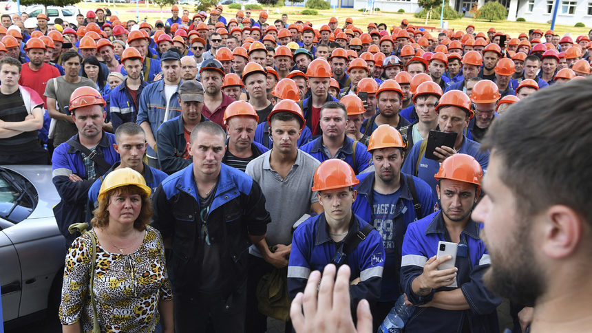 В предприятието "Гродно Азот"