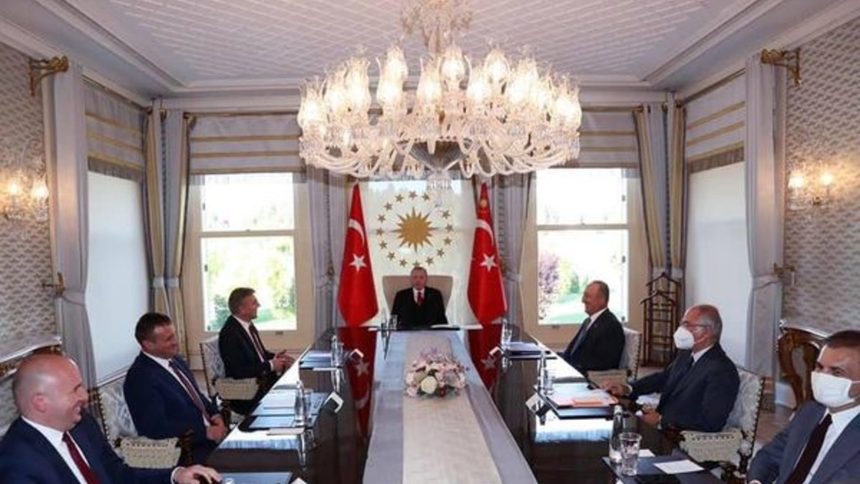 Ердоган прие делегация на ДПС