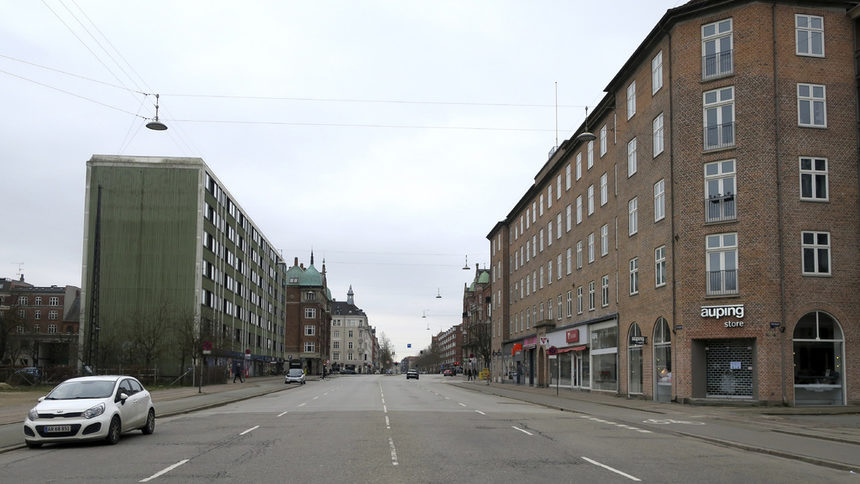 Копенхаген в първите дни след карантината през март 2020 г.