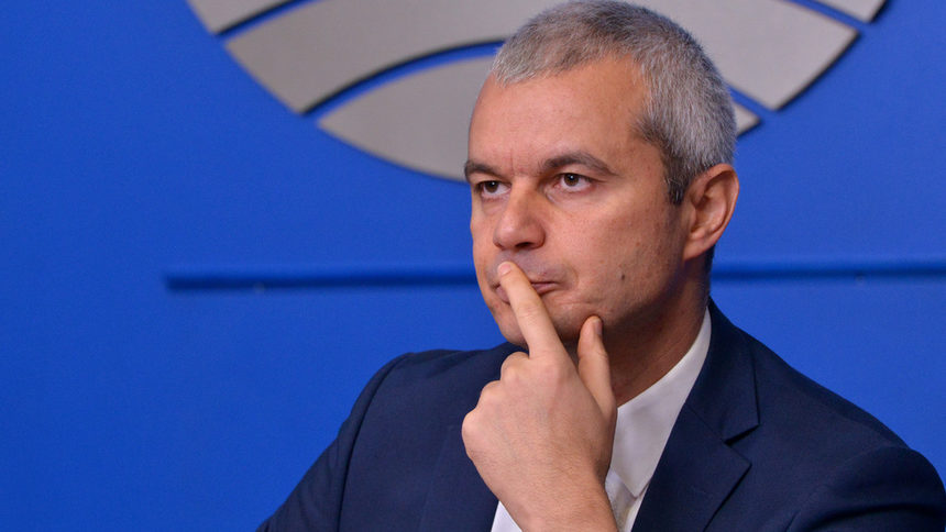 Пресконференция на партия "Възраждане" след предсрочните парламентарни избори.