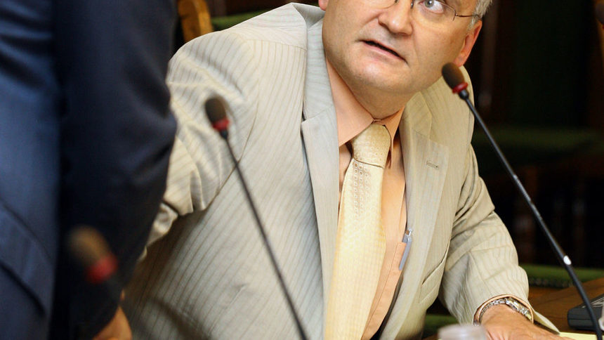 Минчо Спасов, председател на вътрешната парламентарна комисия.<br />