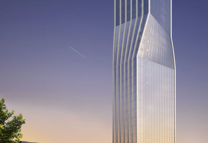 Новата офис сграда, която &bdquo;Пътища и мостове&quot; АД изгражда във Варна, ще бъде с височина 92 м, което автоматично ще я превърне в най-високата в града. Всеки от офисните й етажи ще бъде завъртян спрямо съседните с 5 градуса.
