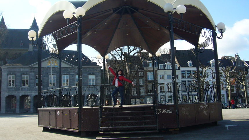 Мария на площада    	 	Vrijthof в Маастрихт<br />