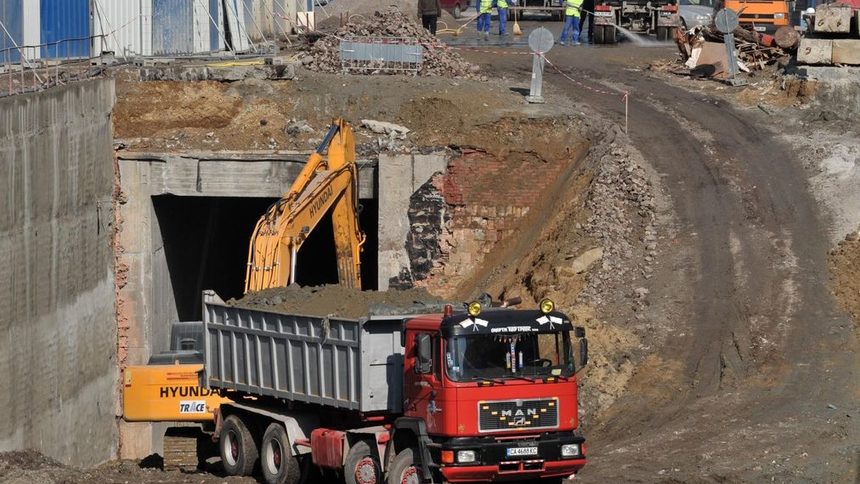 Общинската фирма "БКС-център" беше сред подизпълнителите при строителството на метрото.
