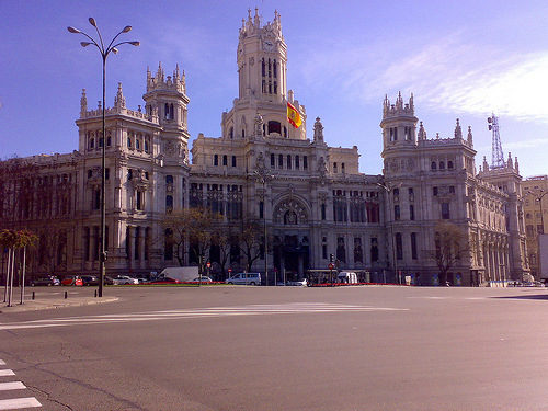 Сградата на общината в Мадрид<br />Снимката се разпространява под лиценза на <a href="http://creativecommons.org/about/" target="_blank">Creative Commons</a>.<br />