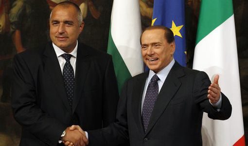 Борисов се срещна с Берлускони в първия ден от четиридневното си посещение в Италия и Ватикана<br />