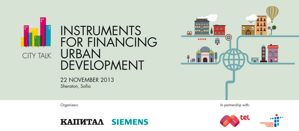 City Talk: Instruments for financing urban development